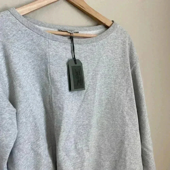 AllSaints Woman Paloma Sweatshirt Grey Marl Size‎ Small - Picture 2 of 11
